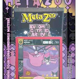 Kuromi's Cryptid Carnival MetaZoo TCG Blister Pack Sealed Box of 24 Packs