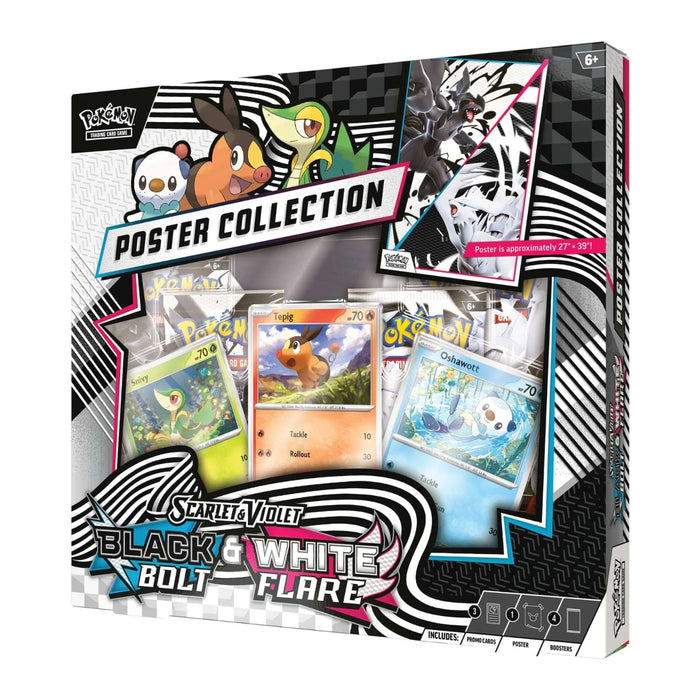Unova Black & White Scarlet & Violet Pokemon TCG Poster Collection