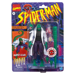 Lizard Marvel Legends Spider-Man Retro Card Action Figure