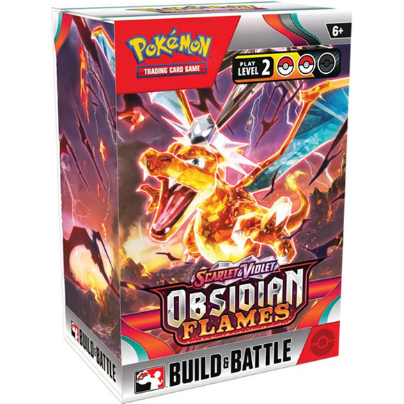 Obsidian Flames Pokemon Scarlet and Violet TCG Build & Battle Box