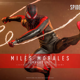 Miles Morales Upgraded Suit Spider-Man 2 Hot Toys 1/6 Scale Exclusive Figure