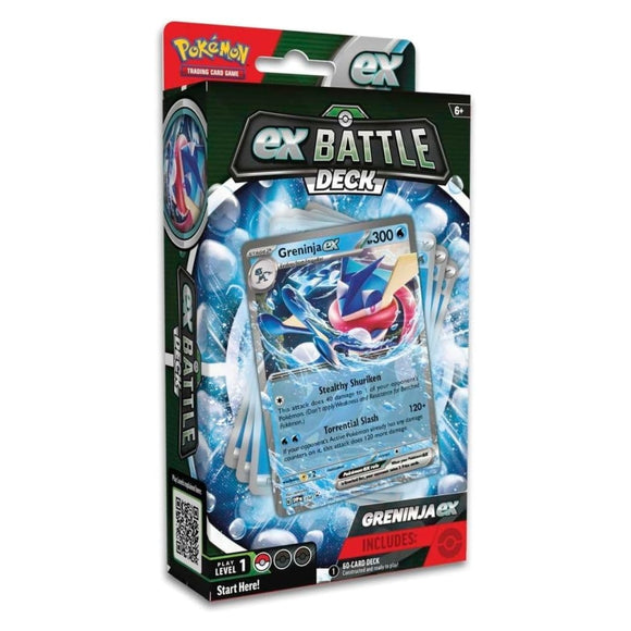 Greninja ex Pokemon TCG Battle Deck