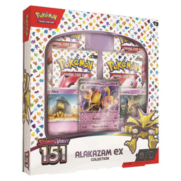 Alakazam ex Pokemon 151 Scarlet & Violet TCG Box
