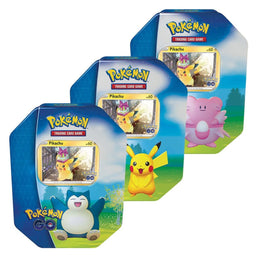 Pokemon GO TCG Tin Sealed Case of 6