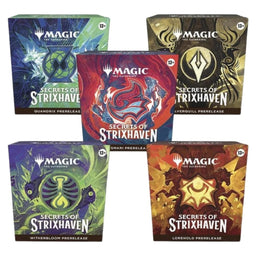 Secrets of Strixhaven Magic The Gathering Prerelease Box - Set of 5