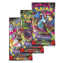 Phantasmal Flames Mega Evolution Weavile Promo Pokemon TCG Booster 3-Pack