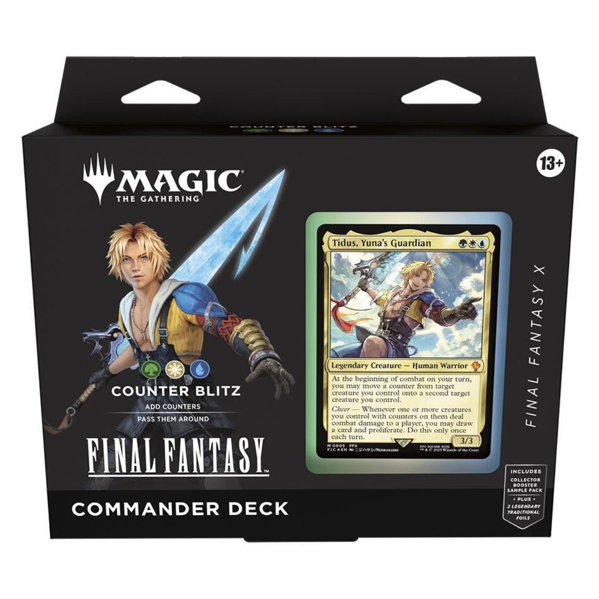 Final Fantasy Magic The Gathering Universes Beyond Commander Decks - Set of 4