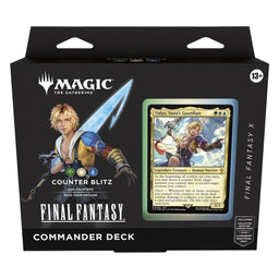 Final Fantasy Magic The Gathering Universes Beyond Commander Decks - Set of 4