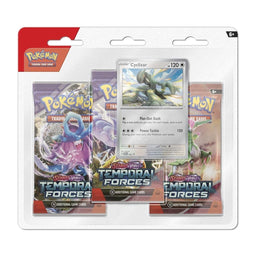 Temporal Forces Cyclizar Promo Pokemon Scarlet & Violet TCG Booster 3-Pack