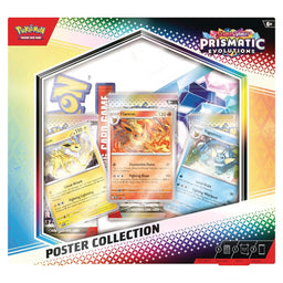 Prismatic Evolutions Pokemon Scarlet & Violet TCG Poster Collection