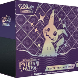 Paldean Fates Pokemon Scarlet & Violet TCG Elite Trainer Box