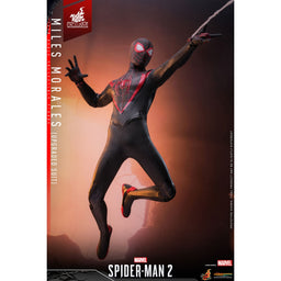 Miles Morales Upgraded Suit Spider-Man 2 Hot Toys 1/6 Scale Exclusive Figure