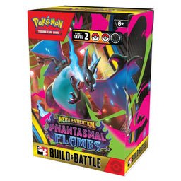 Phantasmal Flames Mega Evolution Pokemon TCG Build & Battle Box