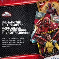 2025 Topps Chrome Deadpool Value Box