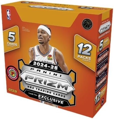 2024-25 Panini Prizm Basketball International Hobby Box