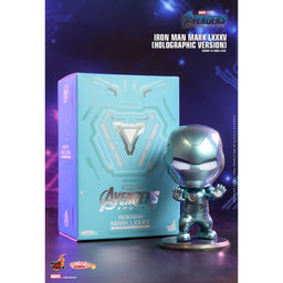 Iron Man Mark LXXXV Holographic Avengers Endgame Cosbaby Hot Toys Bobble Head