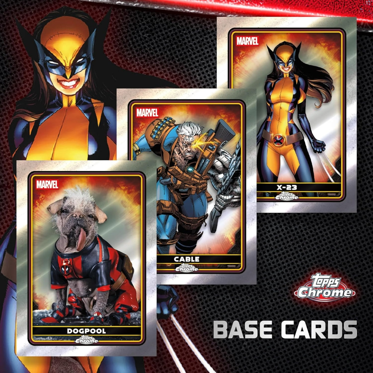 2025 Topps Chrome Deadpool Value Box