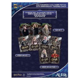 2026 Kakawow Aura Harry Potter 25th Anniversary Trading Cards Hobby Box