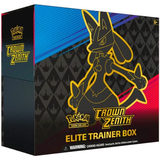 Crown Zenith Pokemon TCG Elite Trainer Box