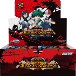 Crimson Rampage My Hero Academia Collectible Card Game Series 2 Booster Box