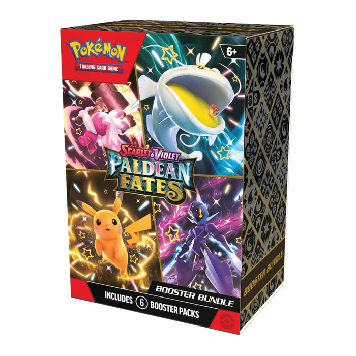 Paldean Fates Scarlet & Violet Pokemon TCG Booster Bundle