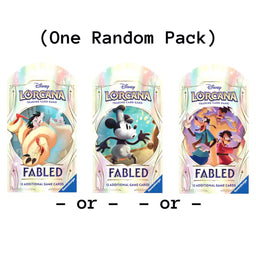 Fabled Disney Lorcana Sleeved Booster Pack (Pack Art Varies)