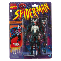 Venom Marvel Legends Spider-Man Retro Card Action Figure
