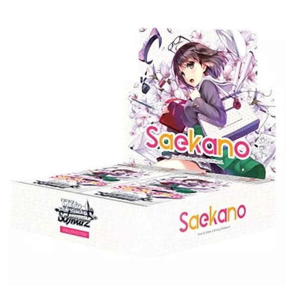 Saekano How to Raise a Boring Girlfriend Weiss Schwarz TCG Booster Box