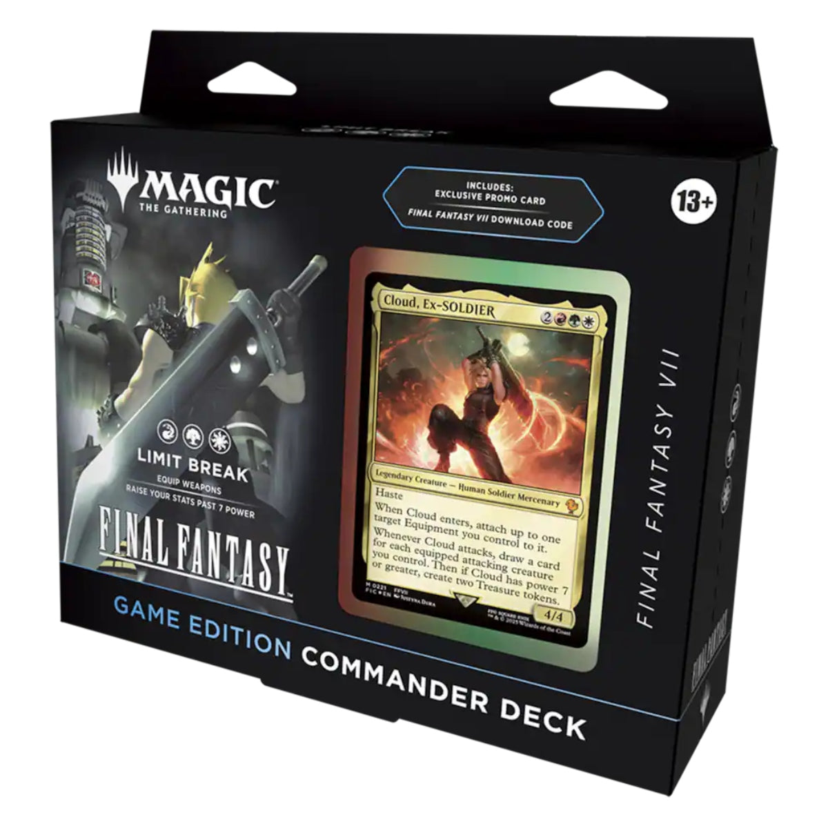 Final Fantasy VII Magic The Gathering Game Edition Limit Break Commander Deck