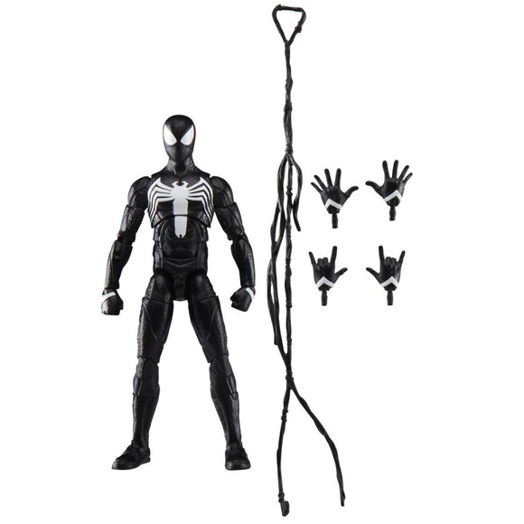Peter Parker Black Suit Spider-Man Marvel Legends Gamerverse Action Figure