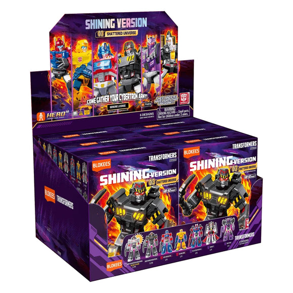 Transformers Shining Version 03 Shattered Universe Blokees (6 Boxes)