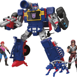 Soundwave Thunder Machine, Zartan & Zarana Transformers x GI Joe Collaborative