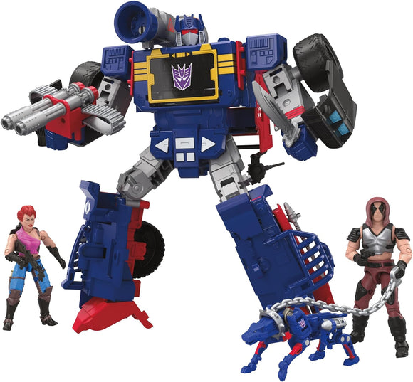 Soundwave Thunder Machine, Zartan & Zarana Transformers x GI Joe Collaborative
