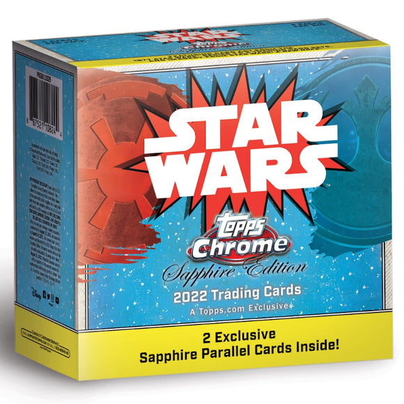 2022 Topps Star Wars Chrome Sapphire Edition Hobby Box