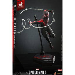 Miles Morales Upgraded Suit Spider-Man 2 Fully Poseable Exclusive Hot Toys