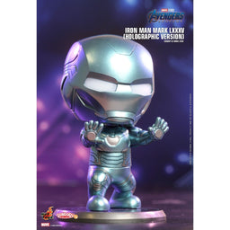 Iron Man Mark LXXXV Holographic Avengers Endgame Cosbaby Hot Toys Bobble Head