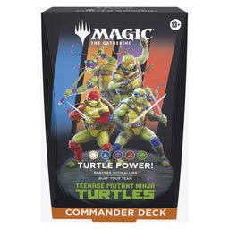 Teenage Mutant Ninja Turtles Magic The Gathering Commander Deck