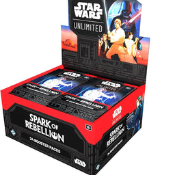 Spark of Rebellion Star Wars Unlimited Trading Card Game Booster Display