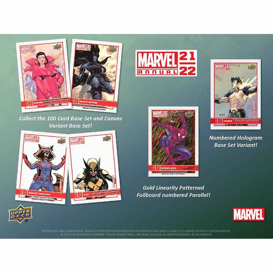 2021-22 Upper Deck Marvel Annual Hobby Box