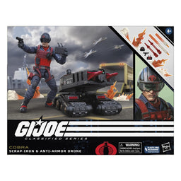 Scrap-Iron & Anti-Armor Drone GI Joe Classified Series 6-Inch #74 Deluxe Figure