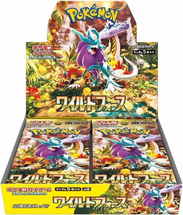 Wild Force Pokemon Scarlet & Violet TCG Japanese Booster Box