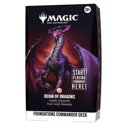 Foundations Magic The Gathering Commander Decks - Set of 5