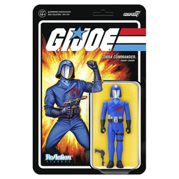 Cobra Commander GI Joe Super7 Reaction Figure