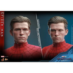 Spider-Man (New Red/Blue Suit) No Way Home MMP Fully Poseable Exclusive Hot Toys