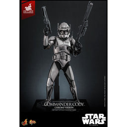 Commander Cody (Chrome) Star Wars ROTS MMS Fully Poseable Exclusive Hot Toys