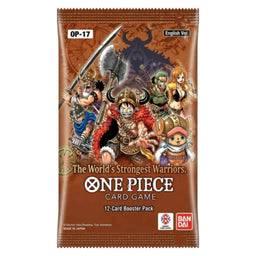 The World's Strongest Warrior [DP-12] One Piece Bandai Set 12 Double Pack