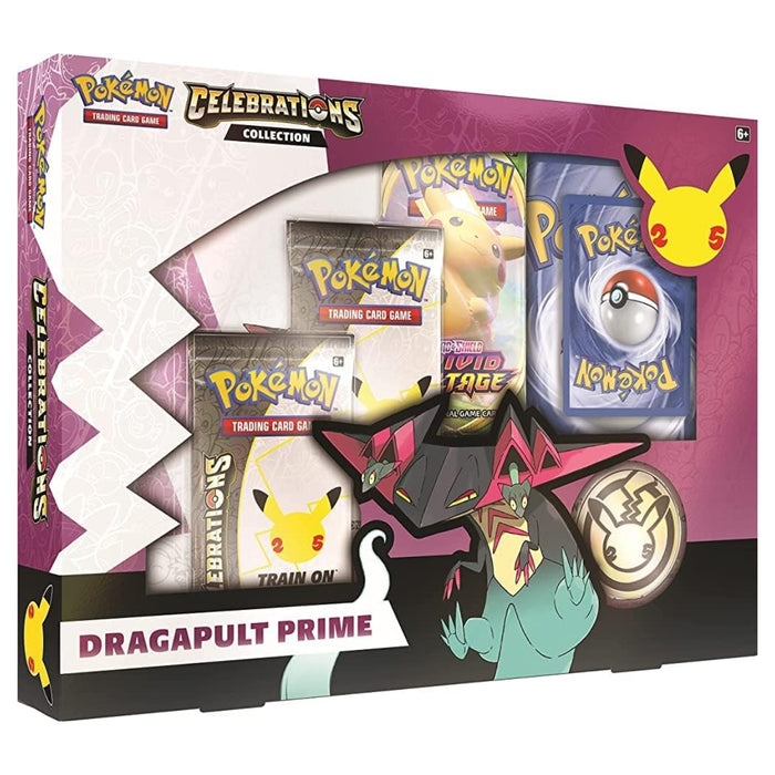 Dragapult Prime Pokemon Celebrations Collections TCG Collectors Box