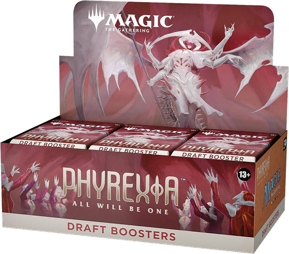 Phyrexia All Will Be One Magic The Gathering Draft Booster Box