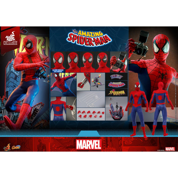 The Amazing Spider-Man Comic Masterpiece Hot Toys 1/6 Scale Exclusive Figure