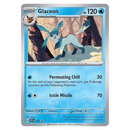 Glaceon Prismatic Evolutions Pokemon S&V Tech Sticker Collection 3-Pack
